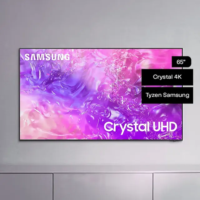 TV Samsung 65″ Crystal 4K Tizen